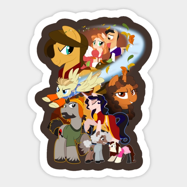 Friendship is Serenity Sticker by nanook1234